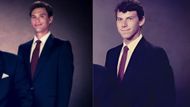 Cooper Koch (left) and Erik Menendez (right) Images via NBC News & Netflix (Original Artwork by Soap Central)